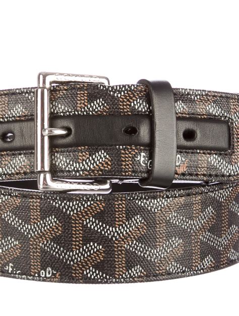 green goyard belt|goyard belts for men.